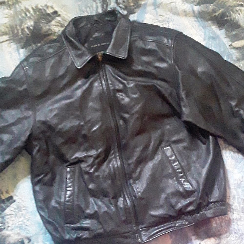 Croft &  Barrow Leather Jacket